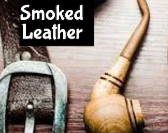 SMOKED LEATHER Handmade edp Perfume Cologne Room Linen Spray Fragrance Massage Beard Beauty Oil Shimmer Moisturizer Lotion Body Splash
