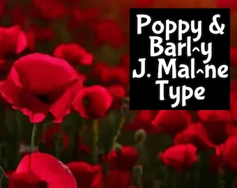 POPPIES & BARLEY Roll On Perfume Cologne Fragrance Body Beard Oil Shimmer Wash Beauty Room edp Spray Lotion Cream Hair Sugar Scrub Polish