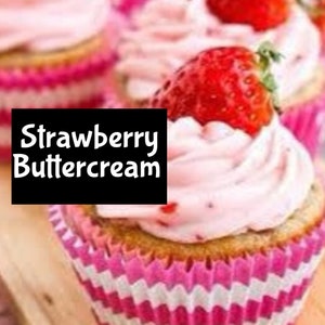 STRAWBERRY BUTTERCREAM (dupe) Handmade edp Perfume Cologne Room Linen Spray Fragrance Massage Beard Beauty Oil Shimmer Lotion Body Splash