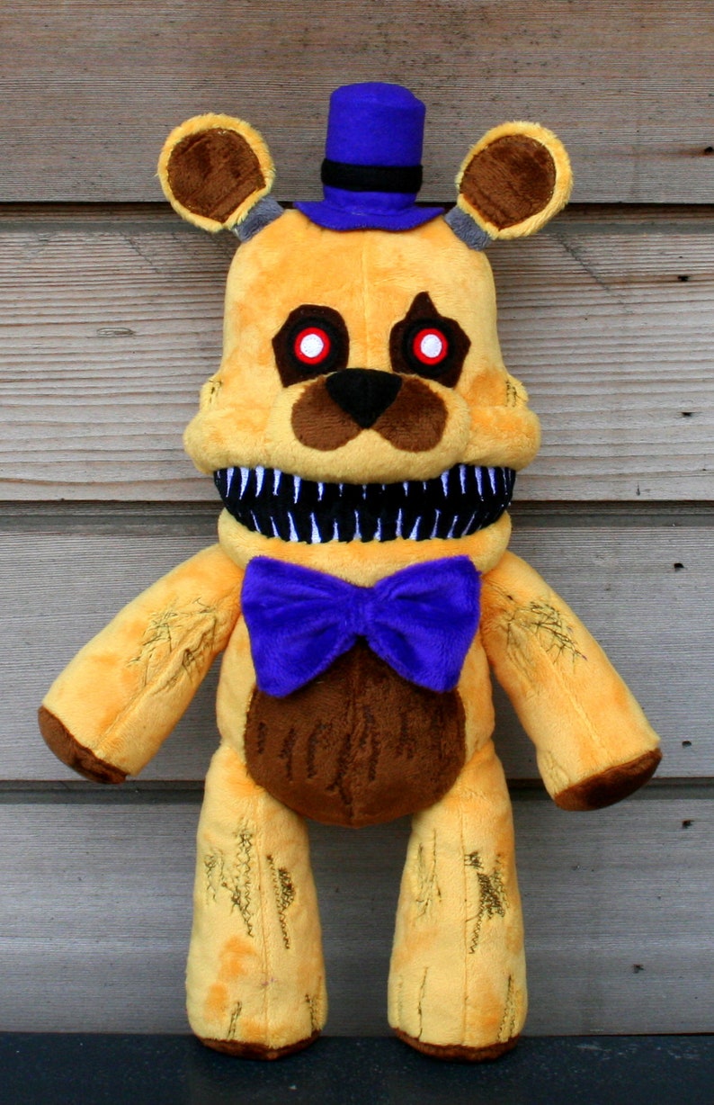 Five Nights At Freddy's Fredbear Plush | Etsy