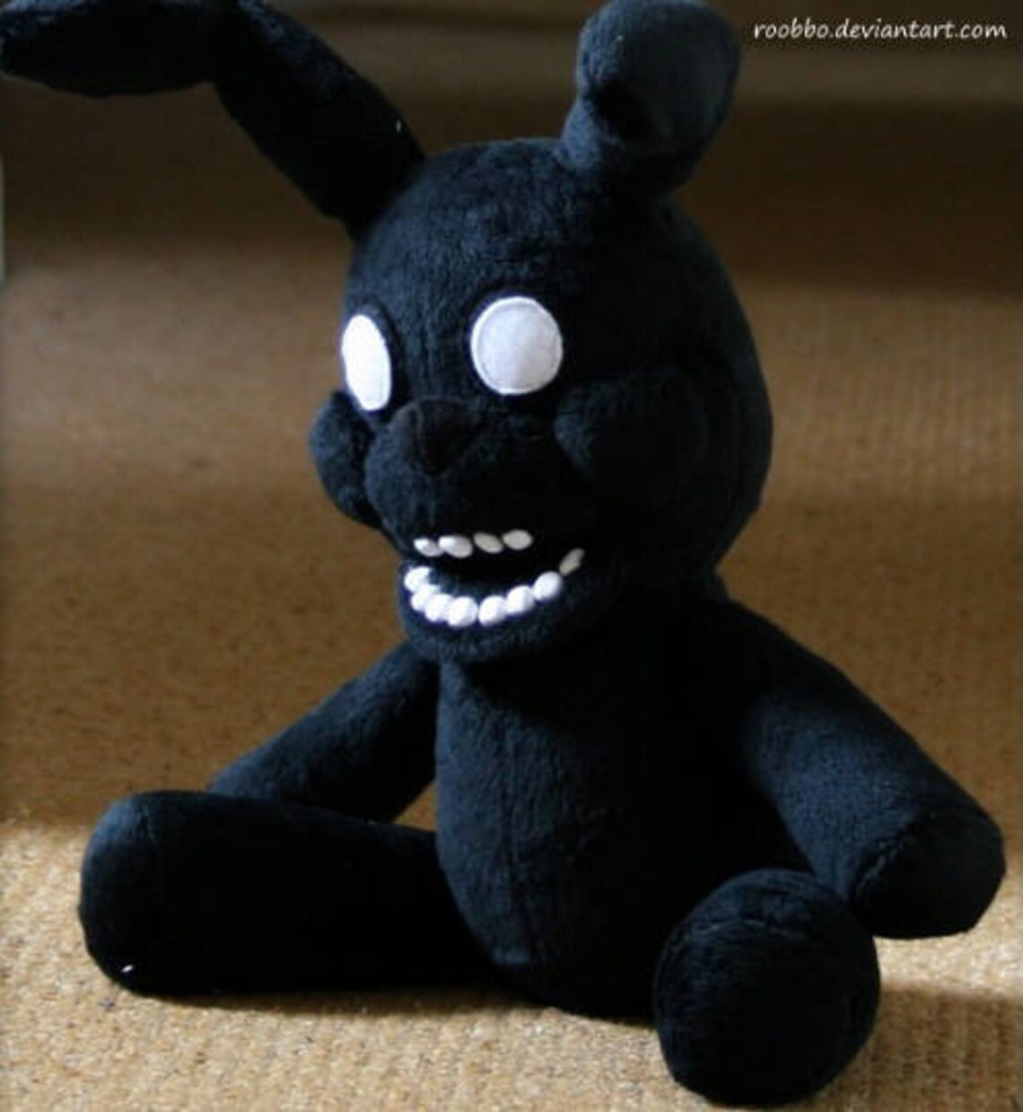 Five Nights At Freddy's Shadow Bonnie Plush | Etsy