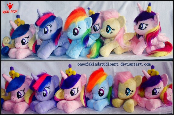my little pony custom plush