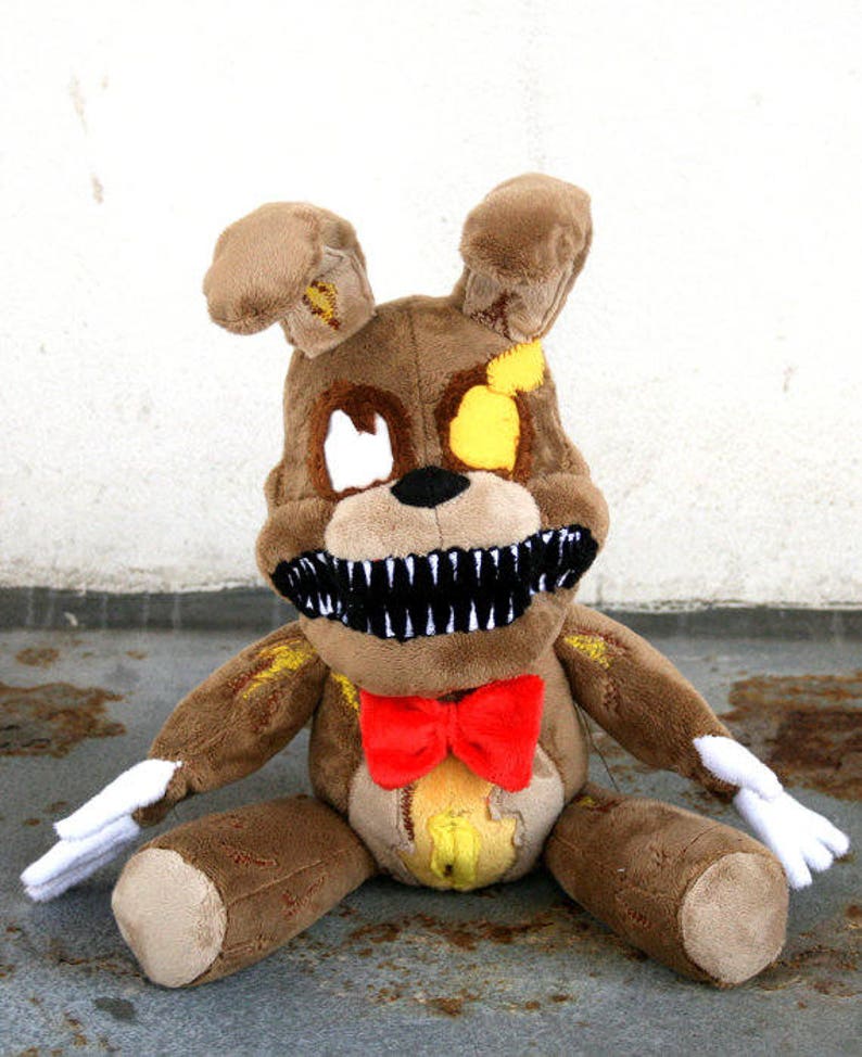 Five Nights At Freddy S World Jack O Bonnie Plush Etsy