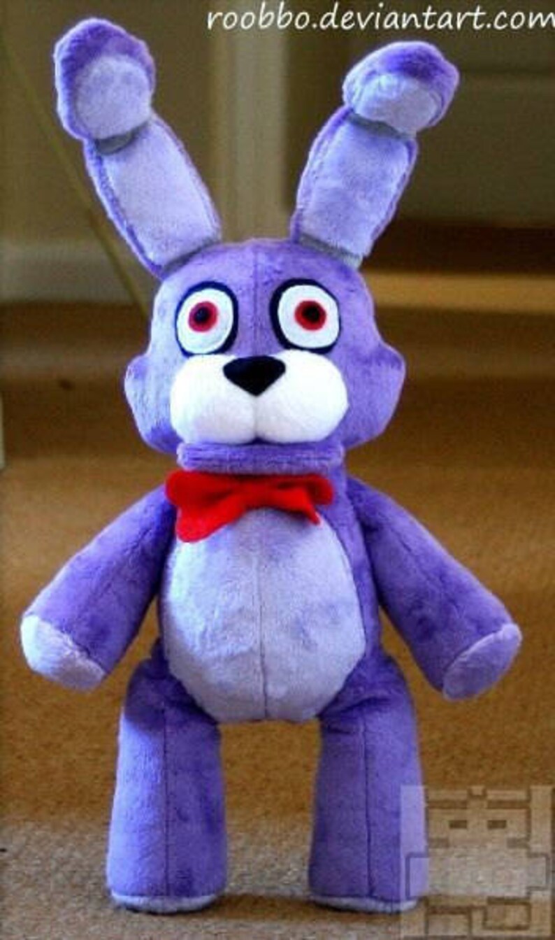 Five Nights At Freddy's Bonnie Plush | Etsy