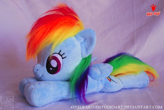 rainbow dash plushie