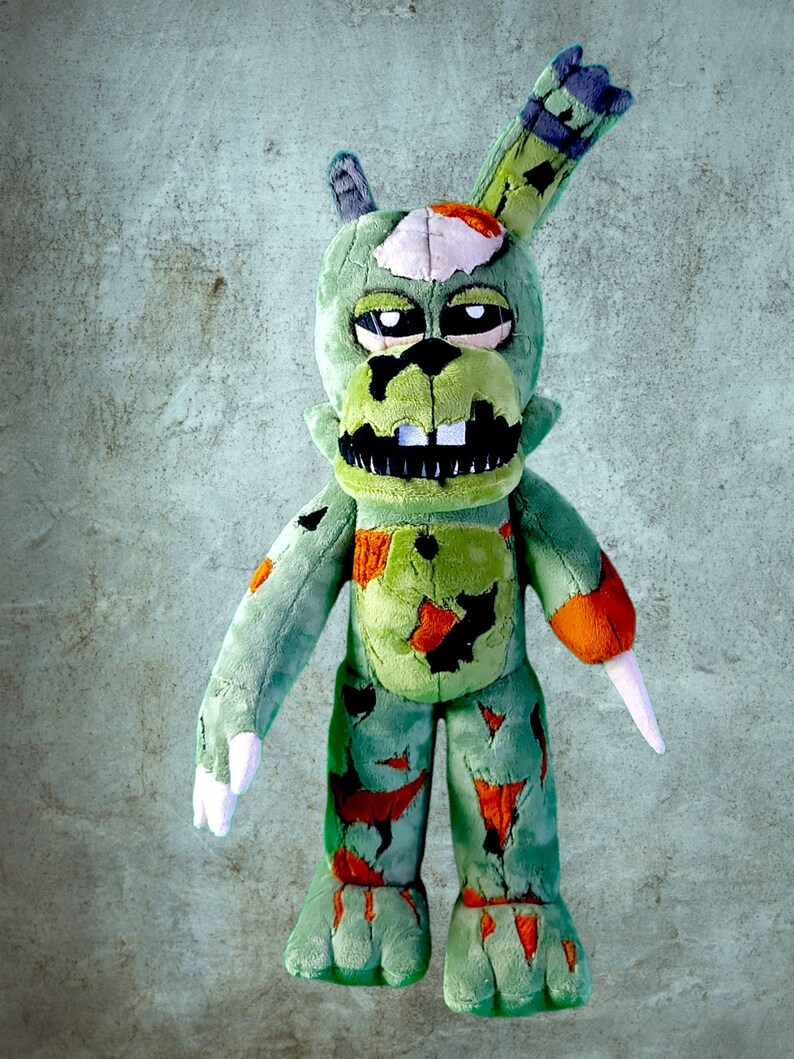 Fnaf Scraptrap Plush Toy Etsy