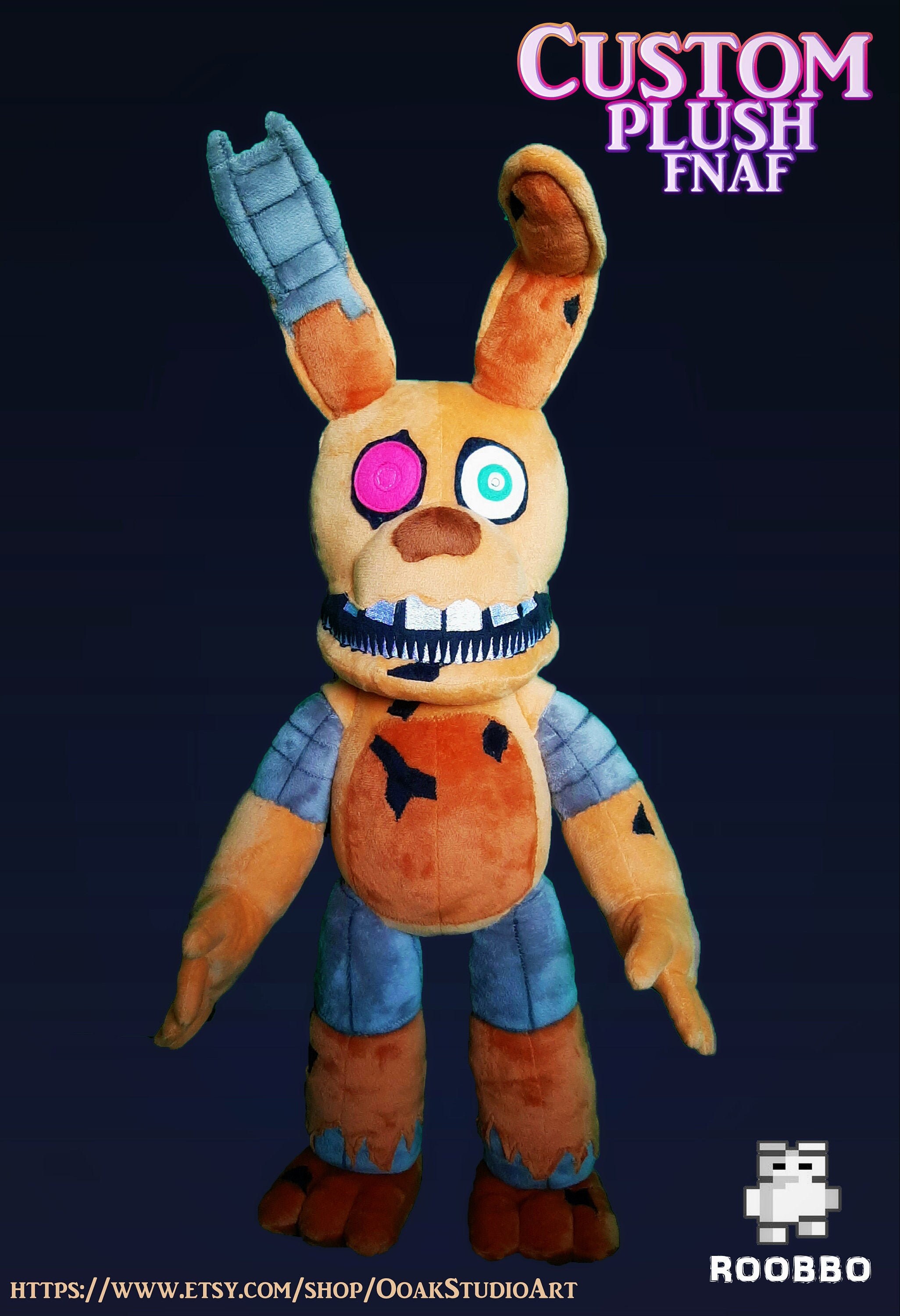 Custom Plush FNAF Five Nights At Freddys Commission Etsy UK Custom Plush FNAF Five Nights At Freddys Commission Etsy UK