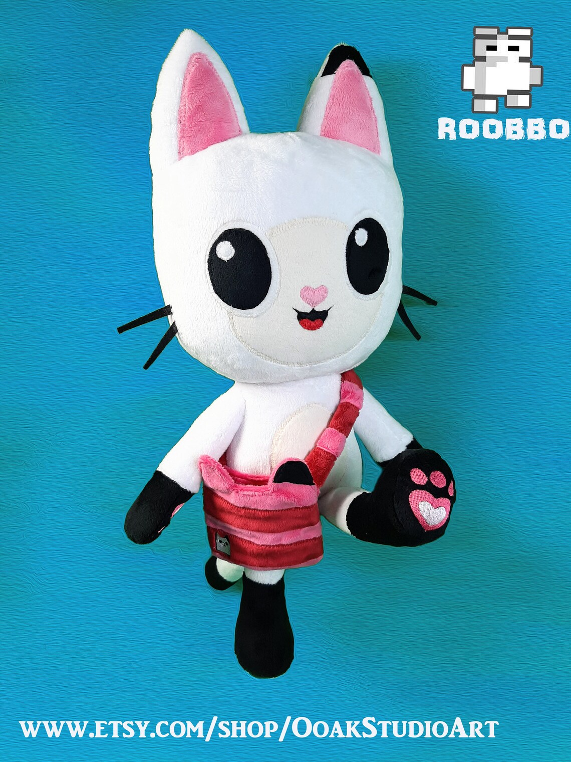 Pandy Paws Cat Plush 60 Cm Gabby's Dollhouse - Etsy