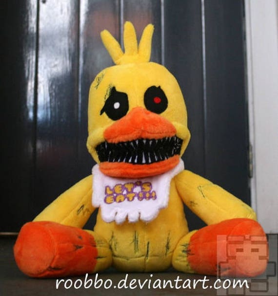 fnaf nightmare chica plush