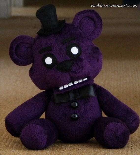 five nights at freddy's shadow freddy plush