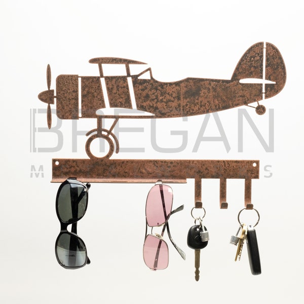 Airplane Key Holder Etsy