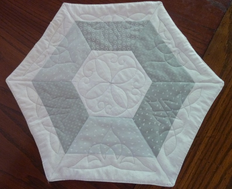 Quilted Placemats White on White Collection Sold Individually Etsy
