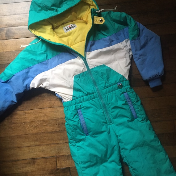 Kids Obermeyer Sport Snowsuit 1980s