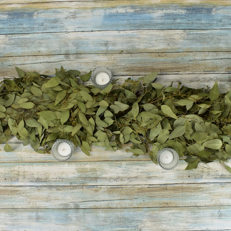 Eucalyptus Garland Dried Wedding Garland Wedding Flowers Etsy