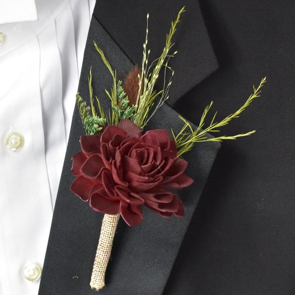Sola Boutonniere Etsy