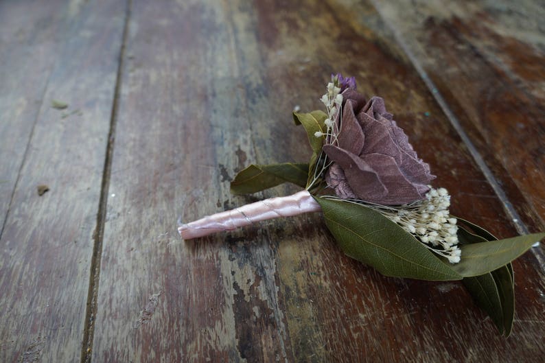 Provencal Jardin Sola Flower Boutonniere Wood Flower Boutonniere