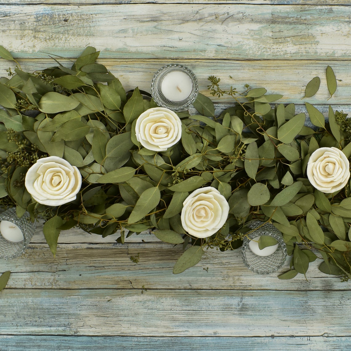 Eucalyptus Garland Dried Wedding Garland Wedding Flowers Etsy