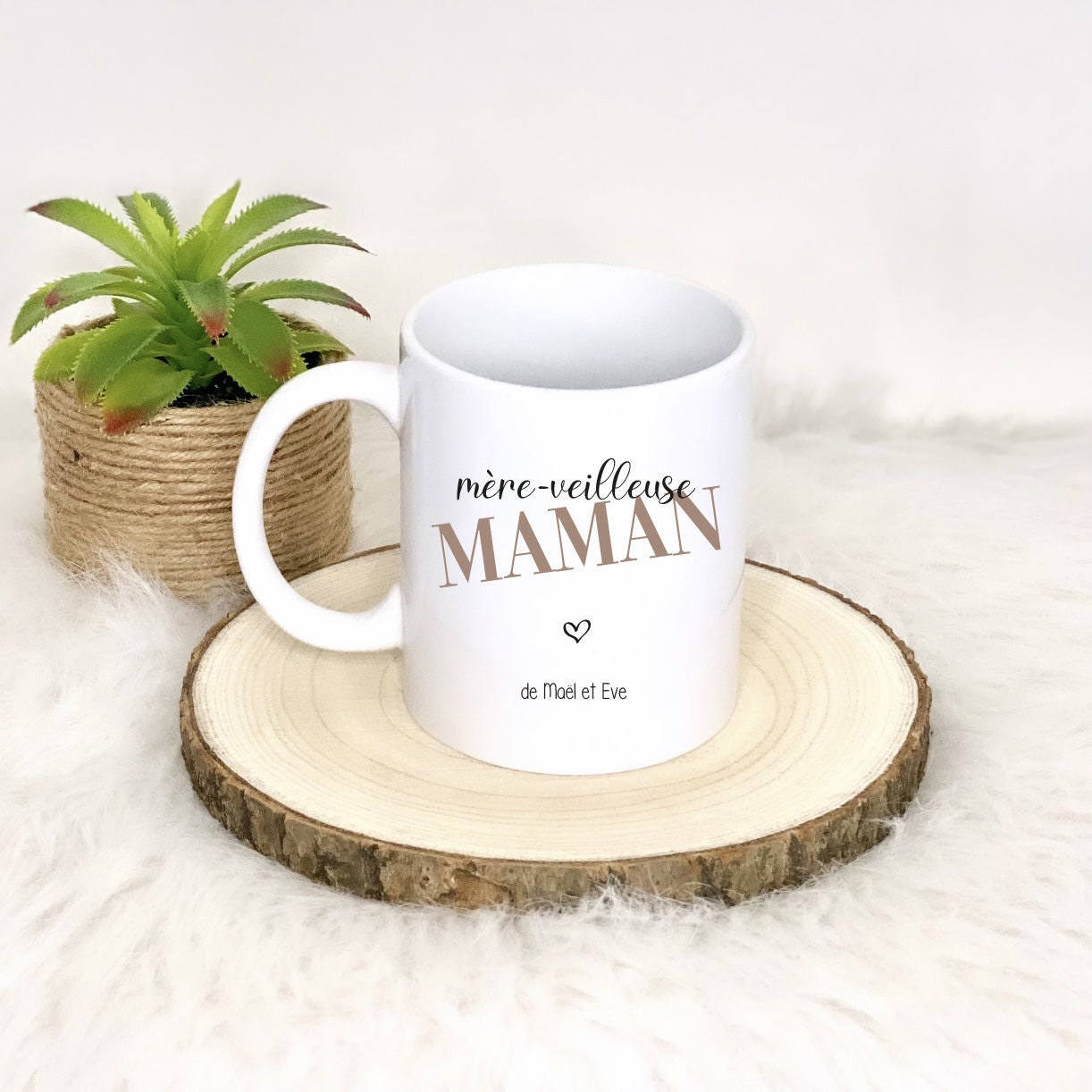 Mug/Tasse Personnalisé Maman Mère-Veilleuse