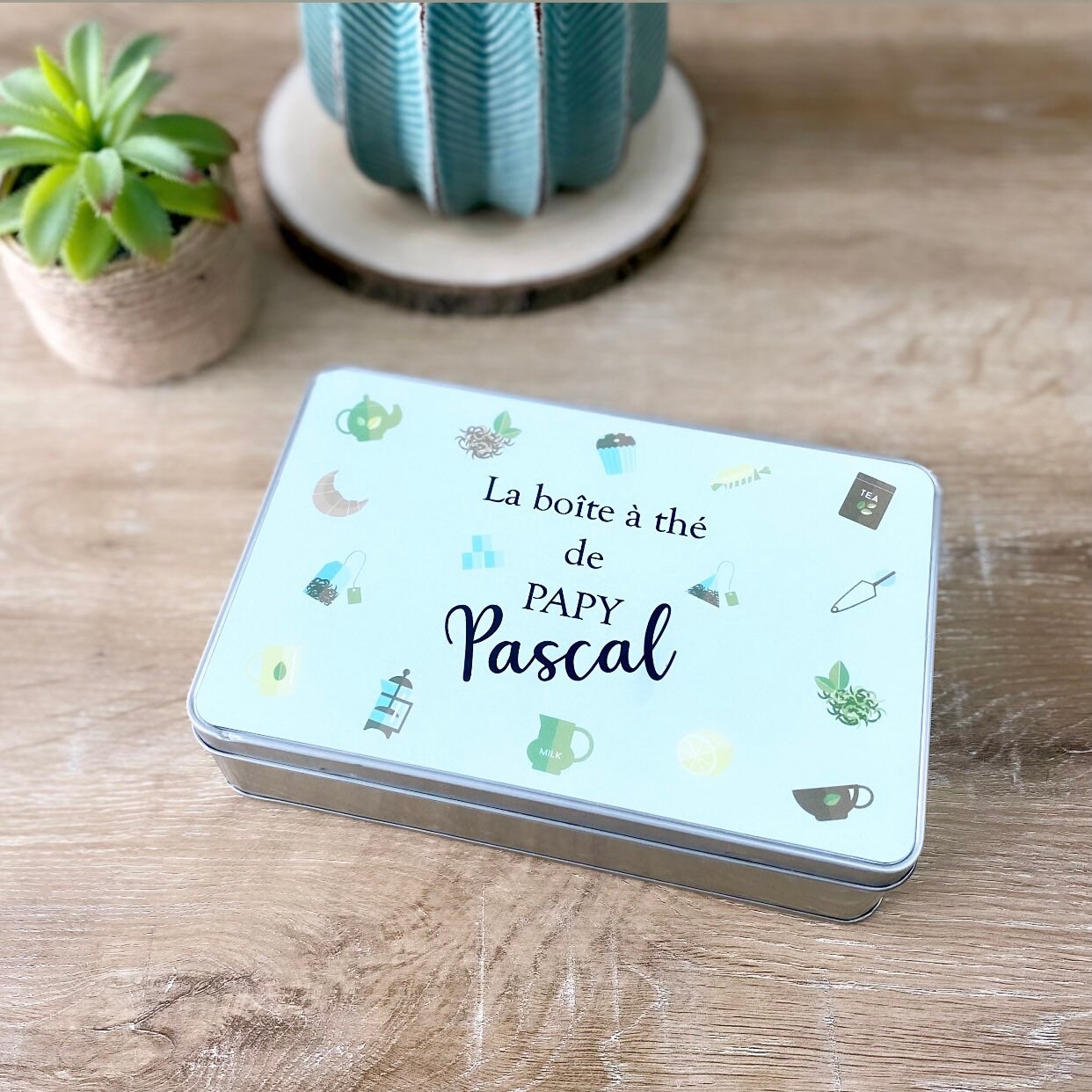 Boîte Rectangle Personnalisée Thé/Tisane/Infusion Boîte à Thé