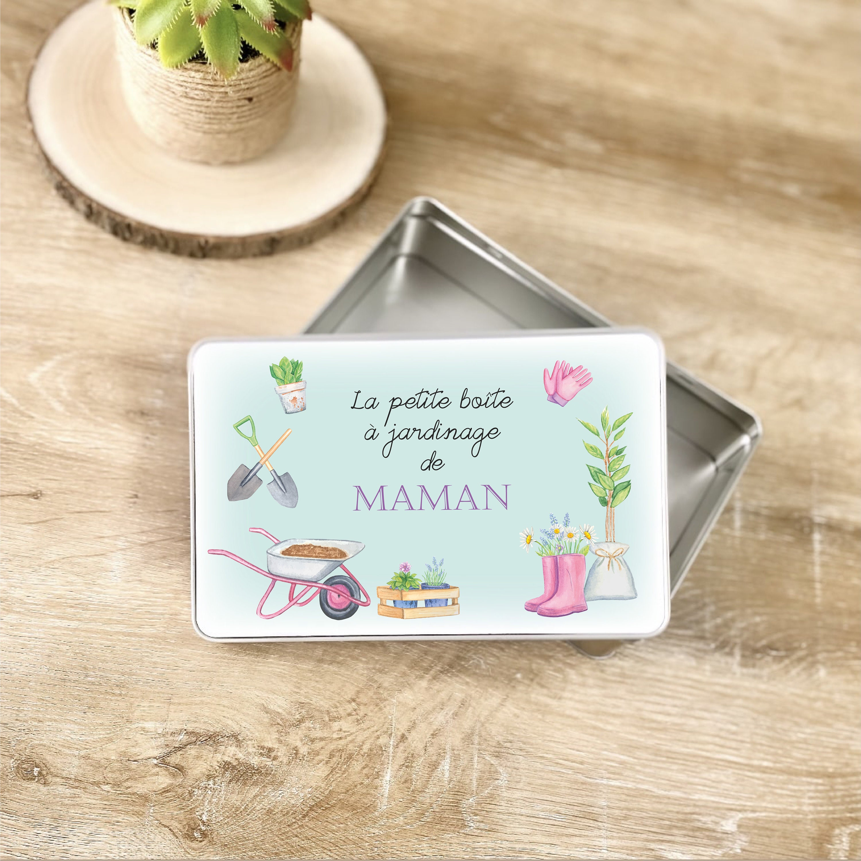 Boîte Rectangle Personnalisée Boîte à Jardinage