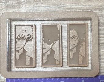 Anime Silicone Mold (CHOOSE 3)