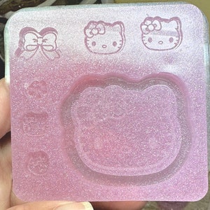 Kitty girl silicone shaker mold