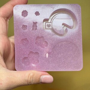 Fortune cookie shaker Silicone mold
