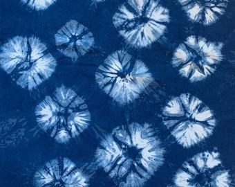 Shibori Indigo Tie Dye Mini Web Digital Download