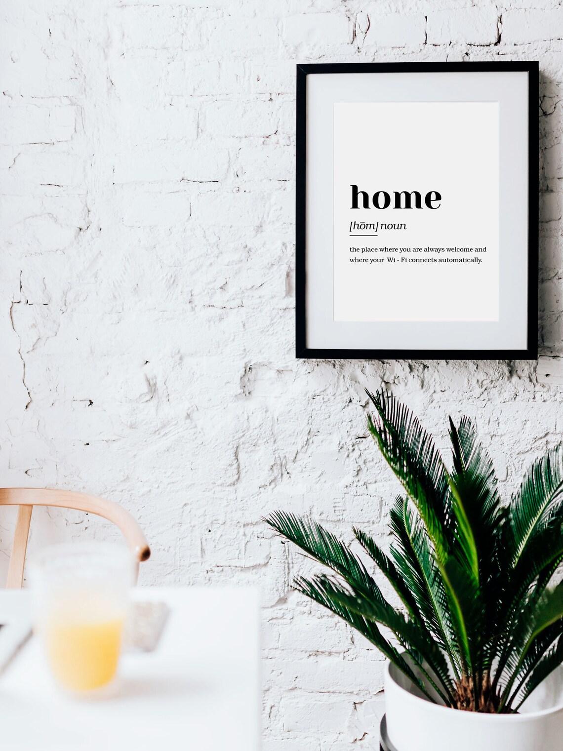 Definition wall art Home definition print Set of 3 prints Etsy