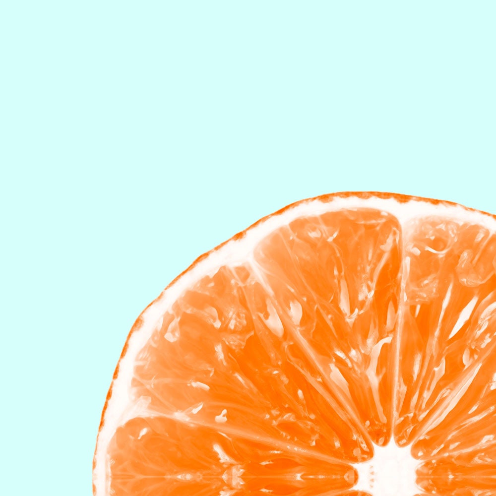 Citrus Kitchen Print Orange Slice Kitchen Wall Art Kitchen Etsy