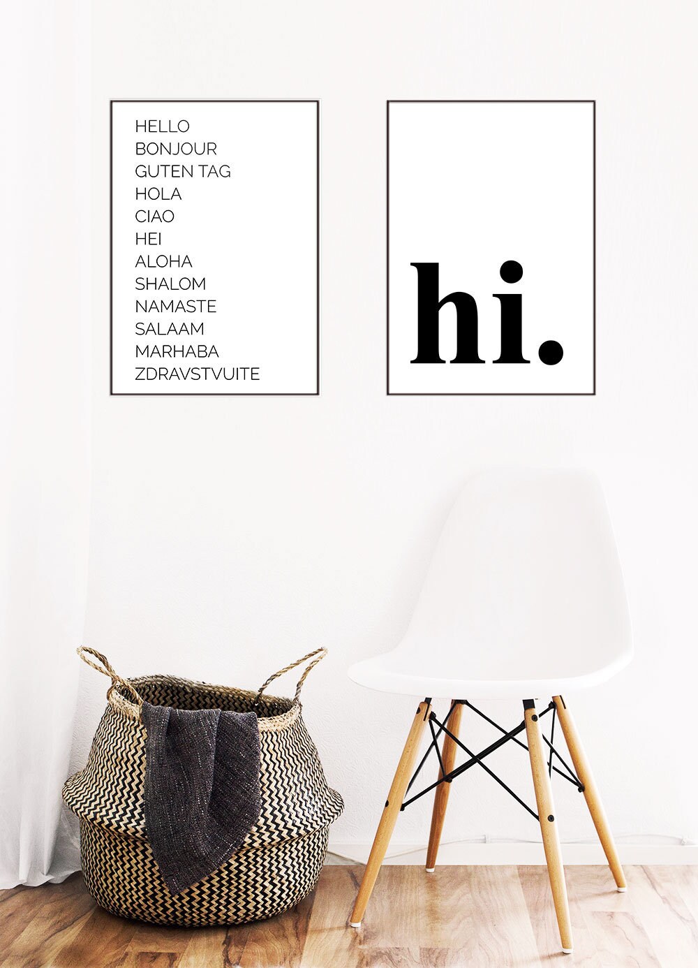 Hello in different languages Print Dorm wall hanging Etsy