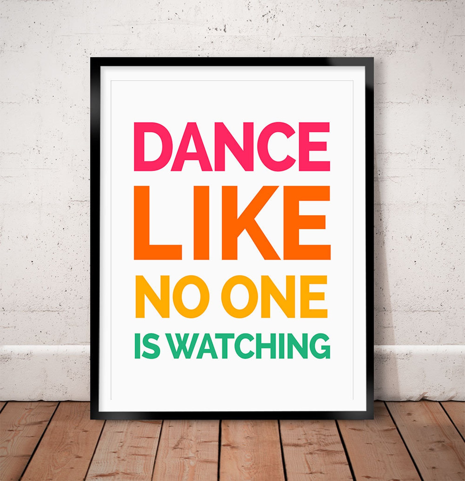 Dance like no one is watching sign print printable Dorm Etsy Dance like no one is watching sign print printable Dorm Etsy
