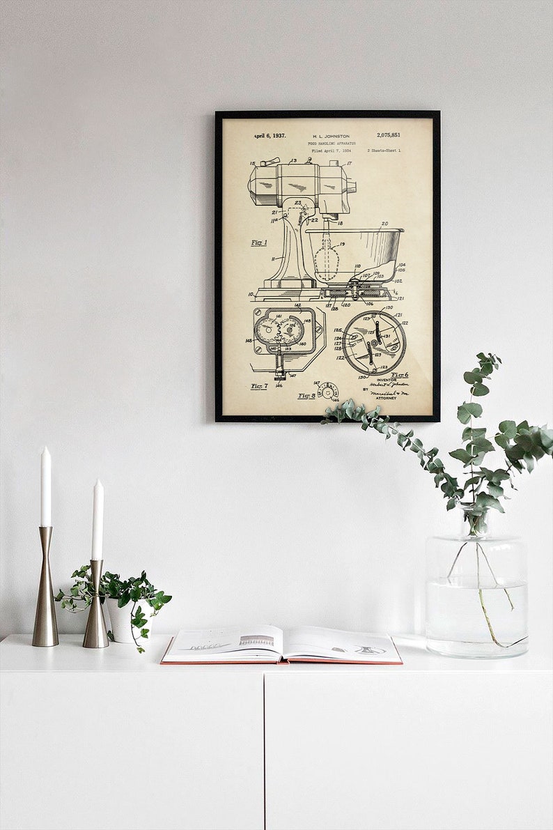 Impresora de ayuda de cocina impresión arte de pared | Etsy