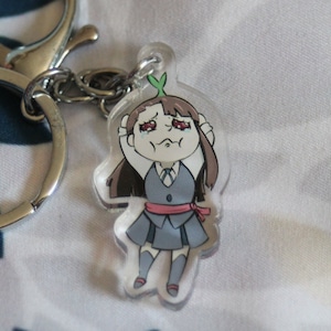 Little Witch Academia Leaf Akko  Single-sided Charm