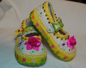 Summer Sadie Girl's Shoes Size 7 (2 years)