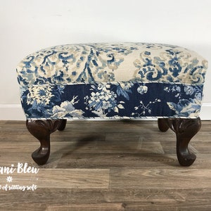 Custom Listing - French Country Ottoman