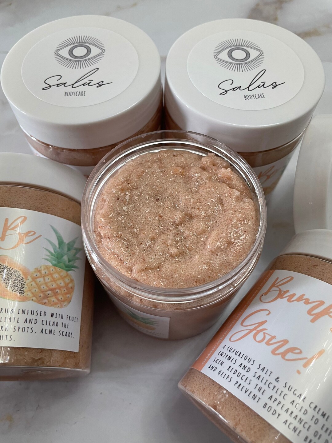 Bumps Be Gone Body Scrub Body Scrub for Acne Organic Body Scrub Sugar