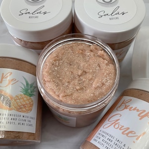Bumps Be Gone Body Scrub | Body Scrub for Acne | Organic Body Scrub | Sugar Scrub | Scrub for Glowing Skin | Acne Treatment