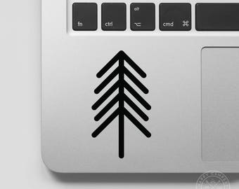 Pine Tree Vinyl Decal | Water Bottle Decal | Car Window Decal | Laptop Decal
