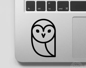 Owl Icon Vinyl Decal | Water Bottle Decal | Car Window Decal | Laptop Decal