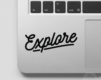 Explore Vinyl Decal | Water Bottle Decal | Car Window Decal | Laptop Decal