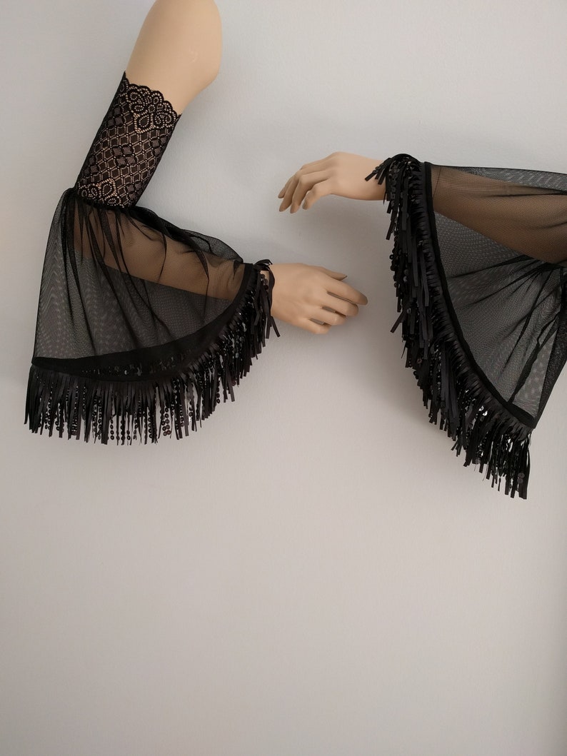 detachable bridal sleeves