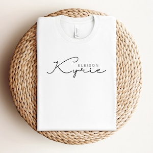 Kyrie Eleison Catholic T Shirt Latin Mass Shirt Catholic Lord Have Mercy Gift for Traditional Catholic Confirmation Gift Christian Tshirt