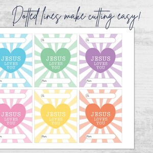 Jesus Loves You Valentines Day Printable Cards Candy Hearts Valentine ...