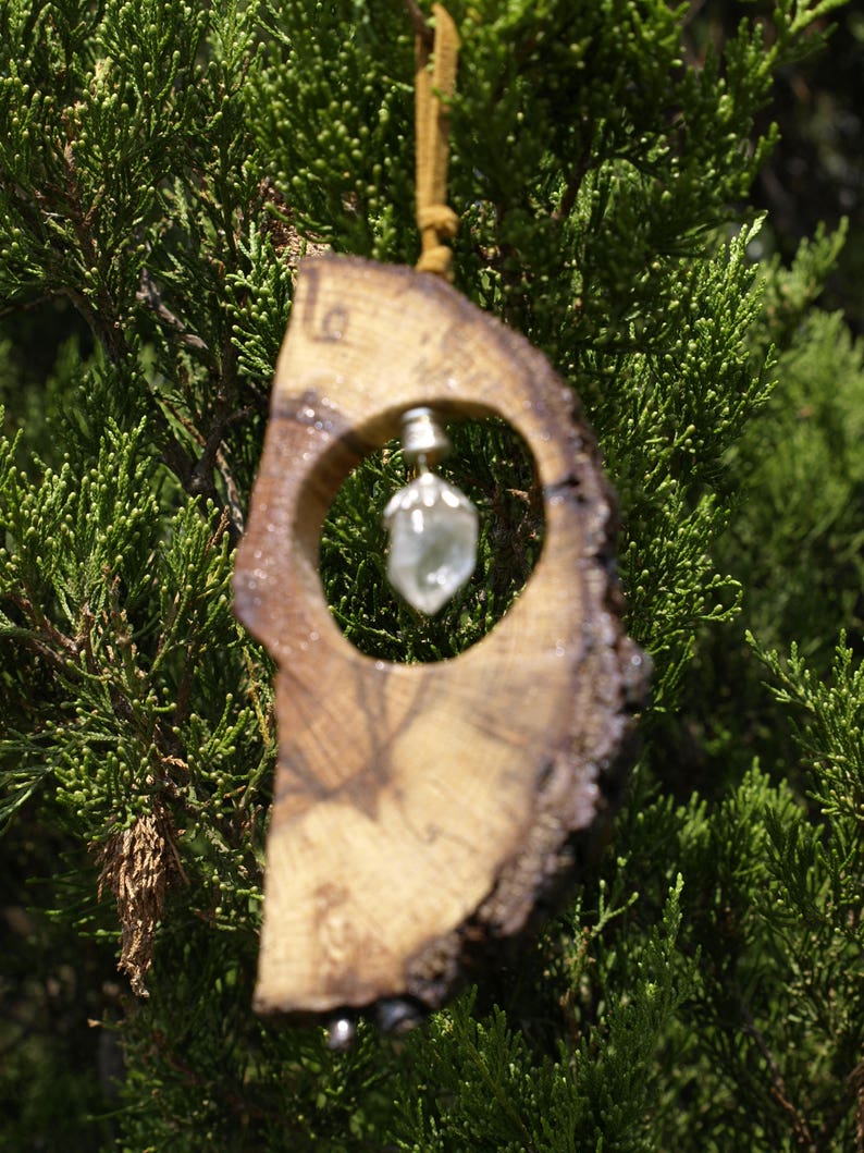 Christmas Ornament Crystal Circle image 1