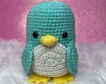 Penguin Plush Toy| Handmade Cuddly Penguin Crochet Plushie
