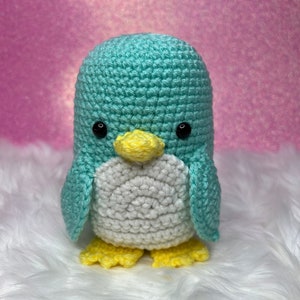 Penguin Plush Toy| Handmade Cuddly Penguin Crochet Plushie