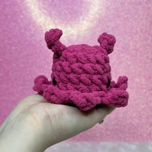 Mini Dumbo Octopus Squishy Plush Toy| Birthday Party Favors| Ocean Themed Nursery Decor| Kawaii Office Desk Decor Stress Toy