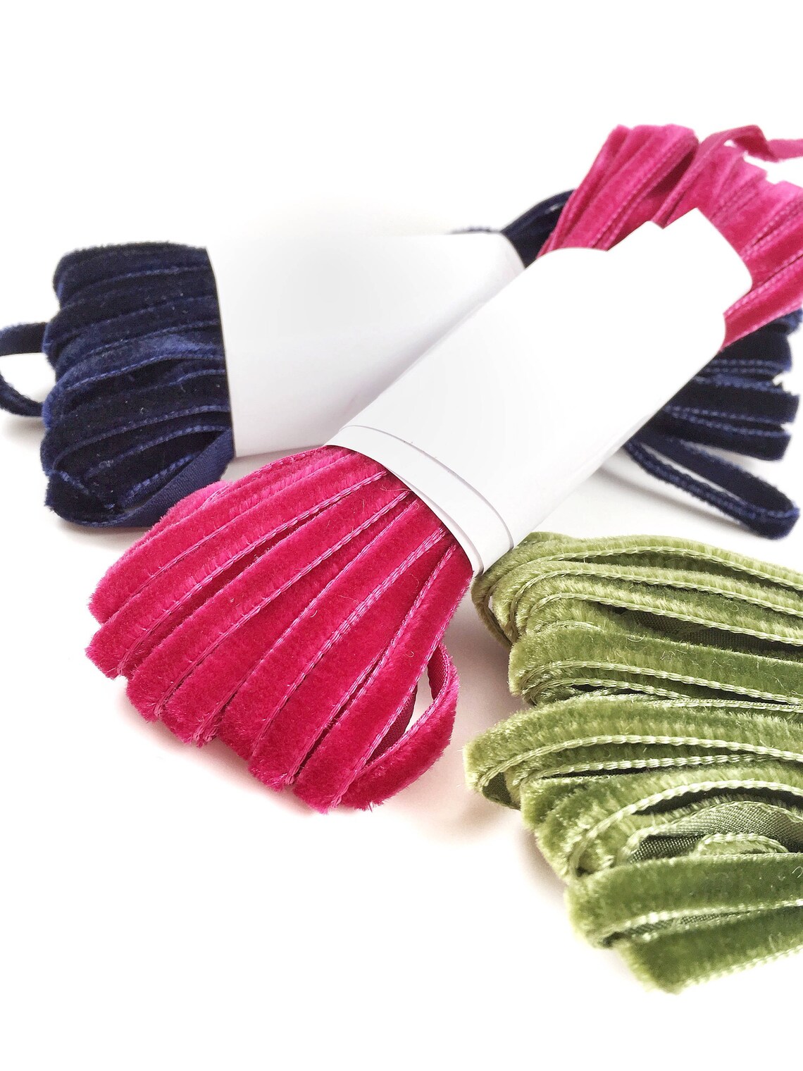 Velvet Lined Alligator Hair Clip Set 5 clips 2.25 Etsy