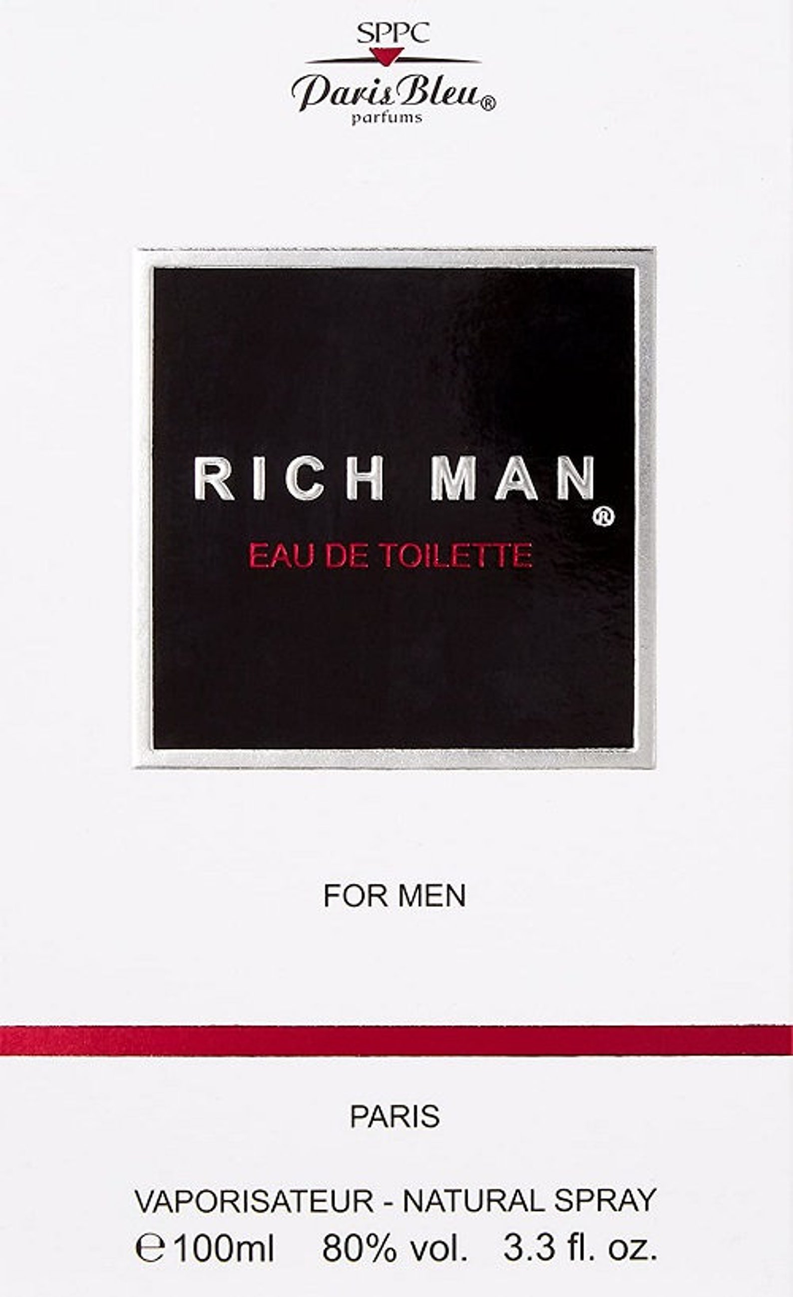 Rich Man By Paris Bleu EDT 3.4 Oz Men's Cologne Spray Etsy